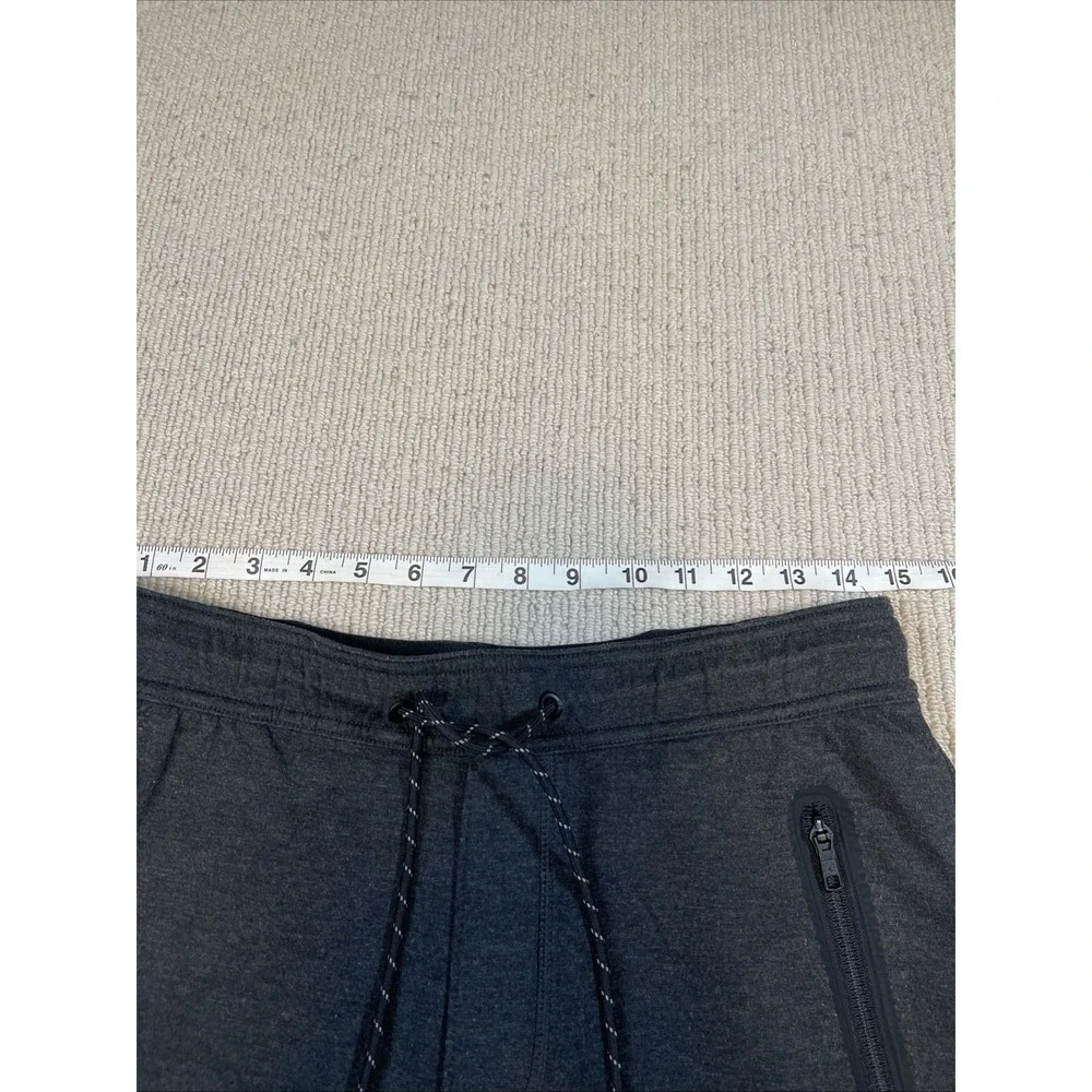 American Eagle Men's Small Flex Jogger Shorts Black Gray Pockets